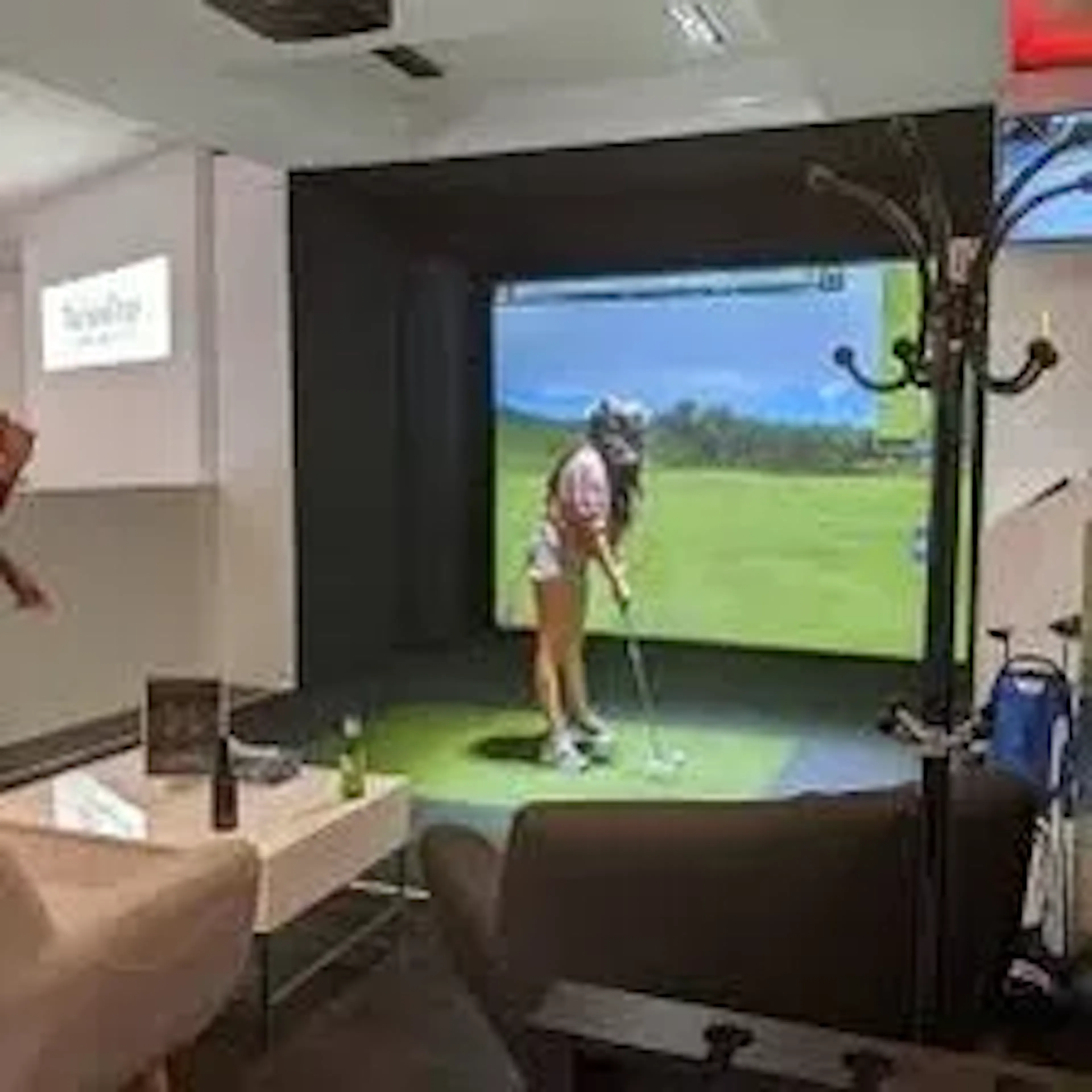 the sand trap golf simulator & lounge