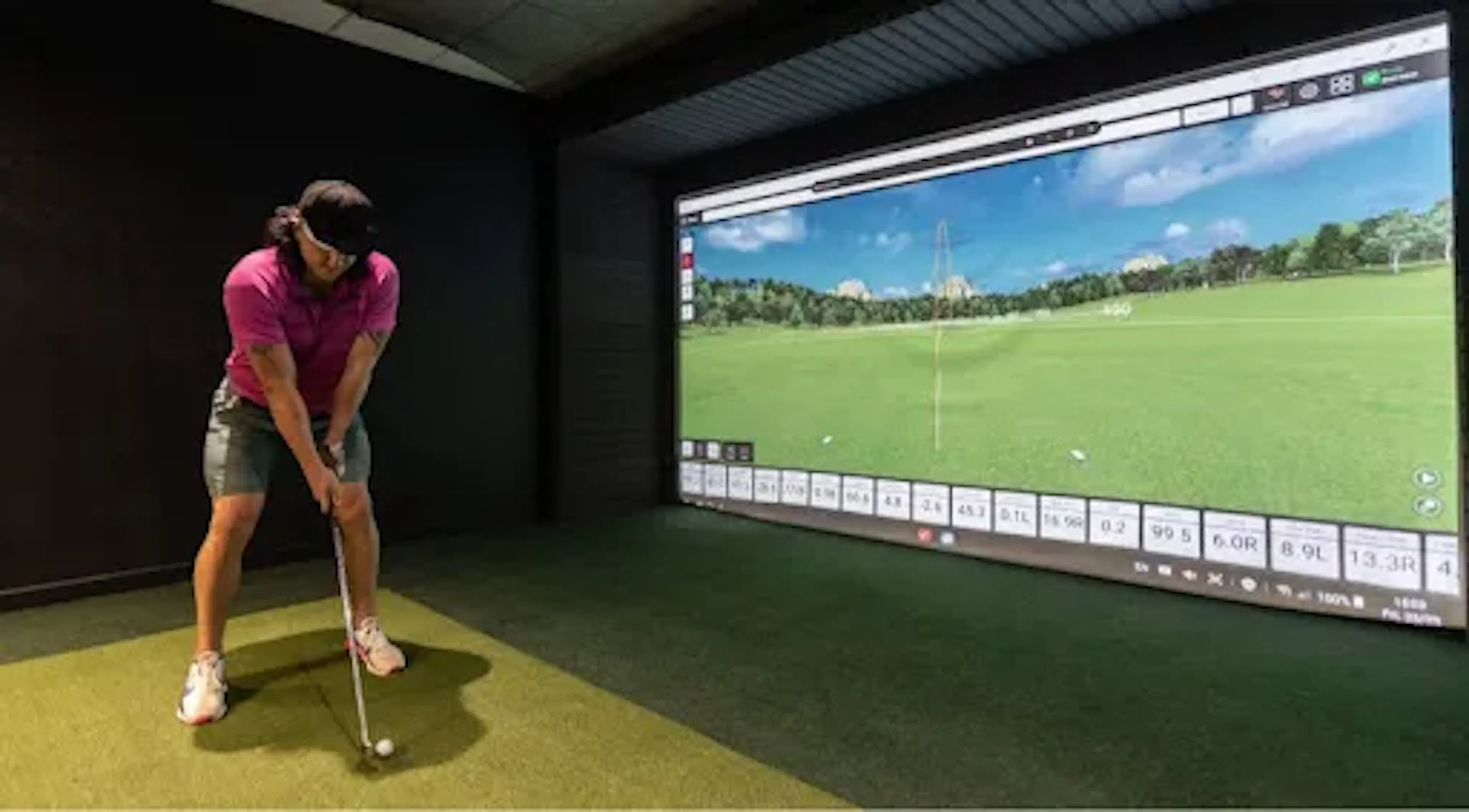 the virtual golf centre