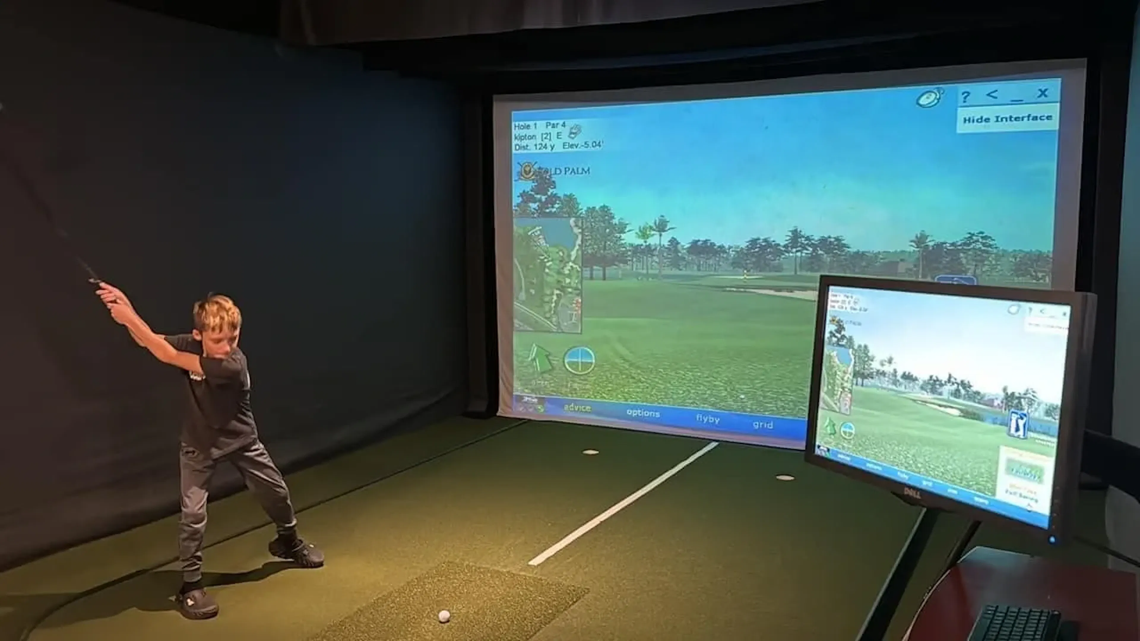 the golf place