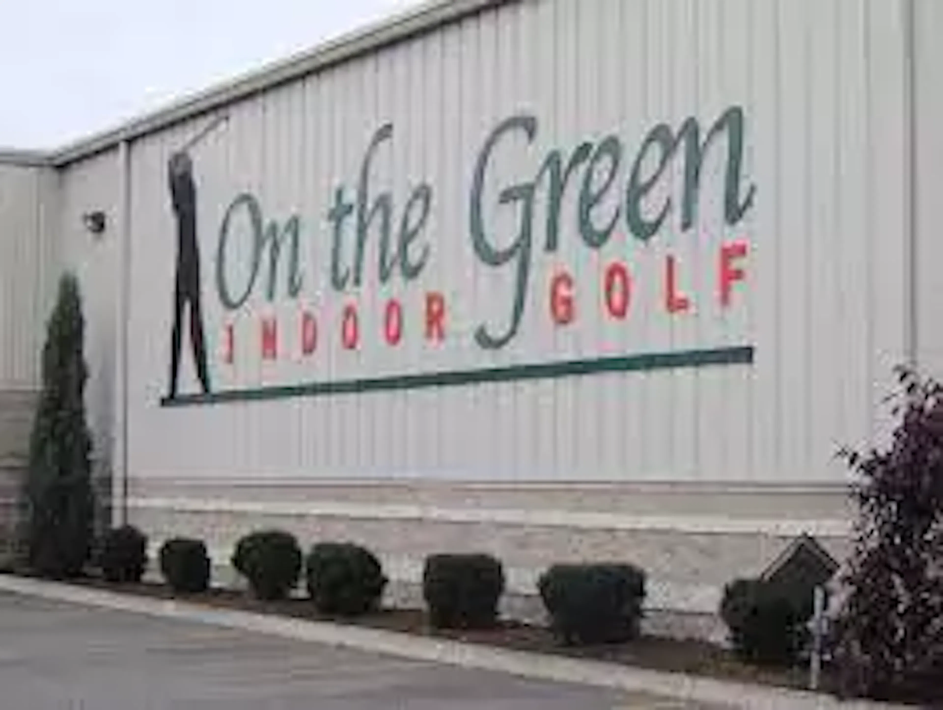 on the green indoor golf