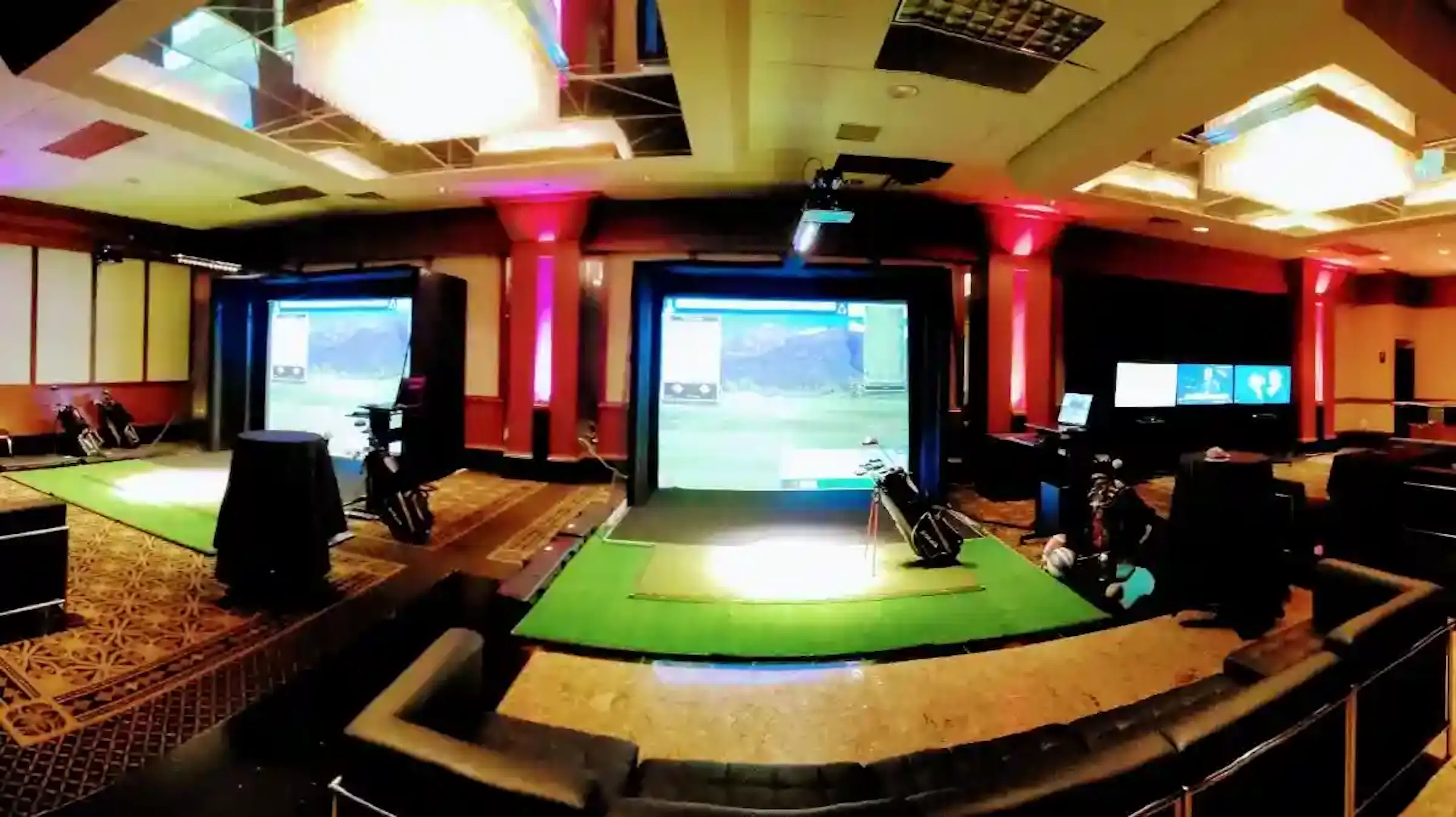 burton manor golf & game simulator