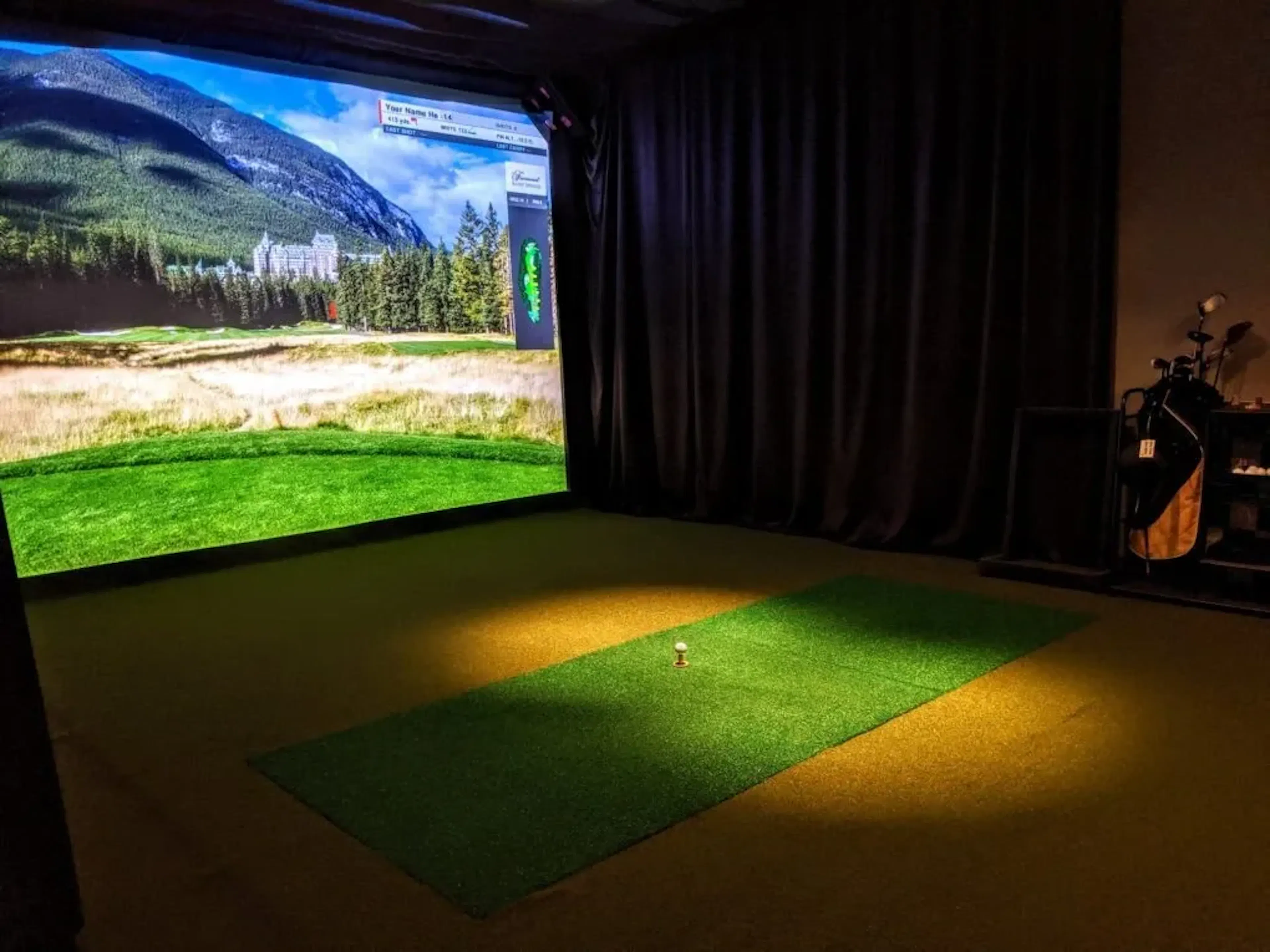 the caddy shack indoor golf and pub