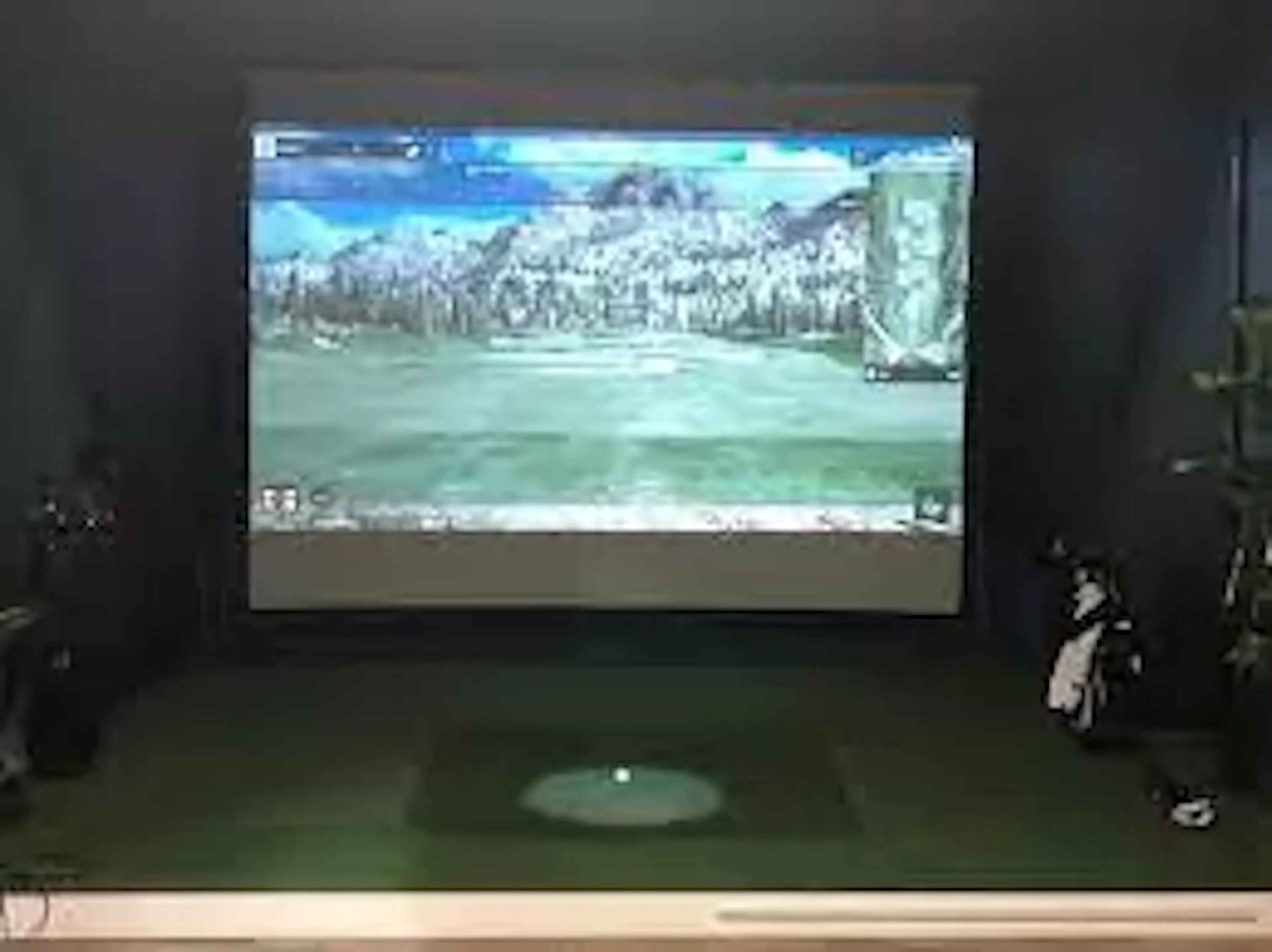 airport golf simulator